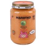 Malyatko for children from 4 months apple puree 180g