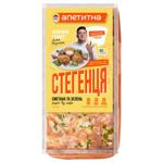 Стегно куряче Наша Ряба Апетитна Сметана та зелень охолоджене 900г