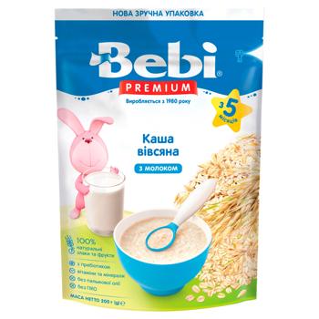 Каша молочная Bebi Premium овсяная для детей с 5 месяцев 250г - купить, цены на Торба - фото 1
