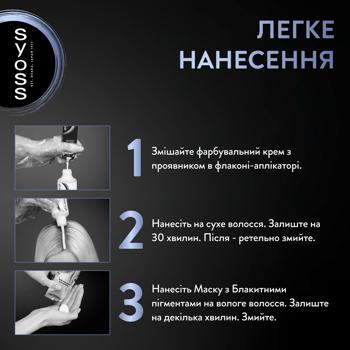 Syoss 10-55 Ultra Cool Platinum Blond Cream Hair Dye 115ml - buy, prices for COSMOS - photo 4