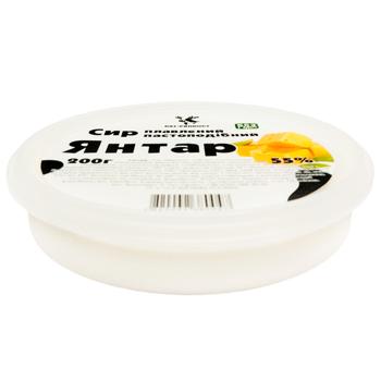 Cheese Yantar 55% 200g Ukraine - buy, prices for Vostorg - photo 1