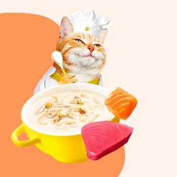 Корм вологий Moochie Сreamy Broths з тунцем та лососем для котів 40г - купити, ціни на MasterZoo - фото 2