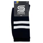 Premier Socks Striped Men's Socks with Terry Cloth Foot and High Elastic Band size 25