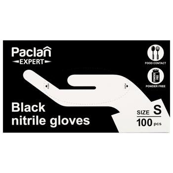 Paclan Expert Black Nitrile Gloves 100pcs S - buy, prices for ULTRAMARKET - photo 2