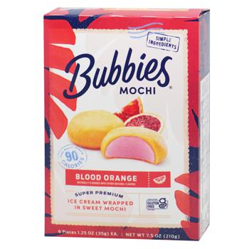 Морозиво Bubbies Mochi Червоний апельсин 6х35г - купити, ціни на - фото 1