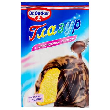 Dr.Oetker Chocolate Flavored Glaze 100g - buy, prices for Vostorg - photo 1