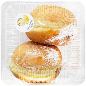 Auchan Lemon Curd Donut 70g 2pcs - buy, prices for - photo 4