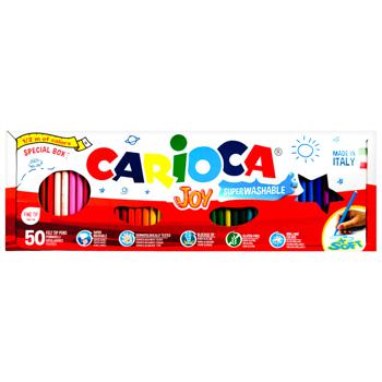 Фломастеры Carioca Joy 50 цветов