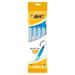Ручки шариковые BIC Round Stic 4шт 1,0мм синий