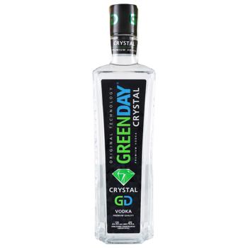 Green Day Crystal Vodka 40% 0.5l - buy, prices for MegaMarket - photo 1