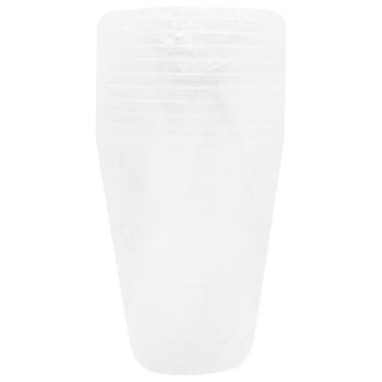 Week End Plastic Glass 180ml 10pcs - buy, prices for Tavria V - photo 1