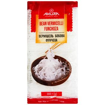 Макаронні вироби Akura Вермішель із зелених бобів 300г - купити, ціни на КОСМОС - фото 1