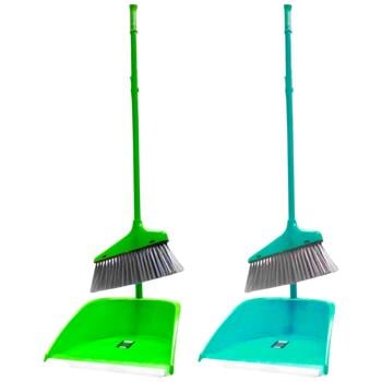 Eco Fabric Dustpan and Brush for Cleaning