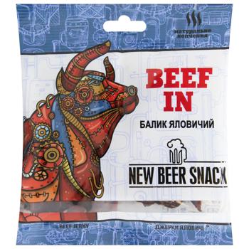 Meat snack New Bear Snack 50g beef - buy, prices for MegaMarket - photo 1