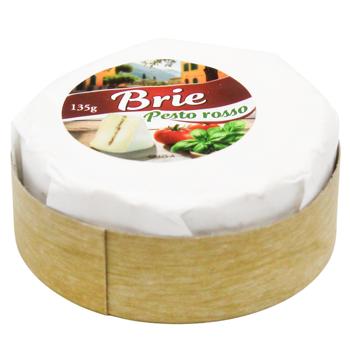 Milleret Brie Pesto Rosso Soft Cheese 135g