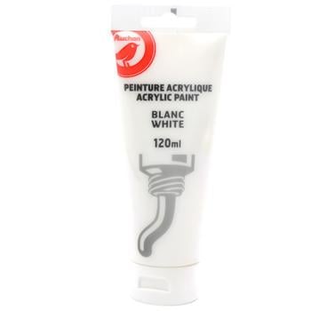 Auchan White Acrylic Paint 120ml - buy, prices for - photo 1