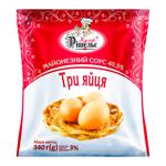 Майонезный соус Кухар Рішельє Три яйца 40,5% 340г