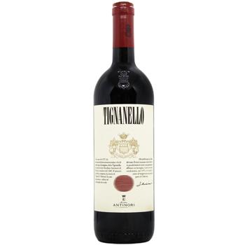 Вино Antinori Tignanello красное сухое 14% 0,75л - купить, цены на Восторг - фото 1