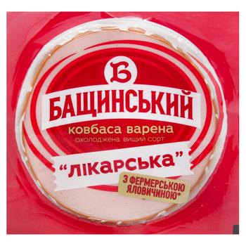 Ковбаса Бащинський Лікарська варена вищого гатунку шайба 400г - купити, ціни на Auchan - фото 2