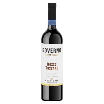 Conti Sani Governo Toscano Red Dry Wine 13.5% 0.75l