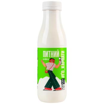 Galychyna GoKarpaty Kefir 2.5% 420g - buy, prices for ULTRAMARKET - photo 1