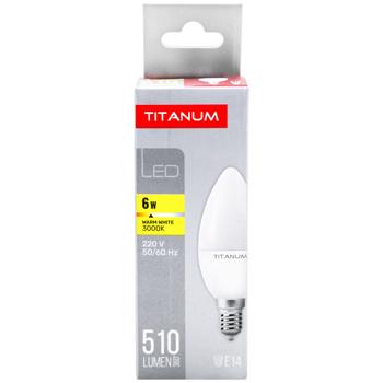 Titanum LED Lamp C37 6W E14 3000K - buy, prices for COSMOS - photo 2