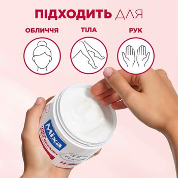 Крем Mixa Urea Cica Repair для дуже сухої огрубілої шкіри обличчя рук і тіла 400мл - купити, ціни на За Раз - фото 5