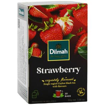 Чай черный Dilmah Клубника 1,5г*20шт - купить, цены на Эпицентр FOOD - фото 3
