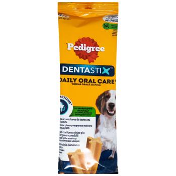 Pedigree Denta Stix Chewing Bone Dog Snack 77g - buy, prices for Auchan - photo 2