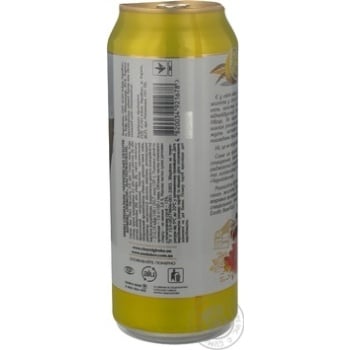 Special pasteurized lager Chernigivske Exotic Beermix Lemon can 3.8%alc 500ml Ukraine - buy, prices for - photo 5