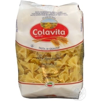 pasta farfalle colavita 500g Italy