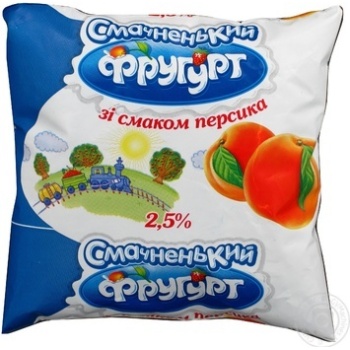 Йогурт Фругурт персик 2.5% 400г пленка Украина купить, цены на МегаМаркет - фото 5