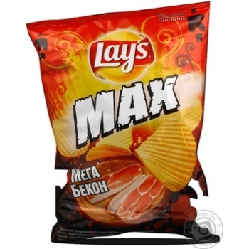 Chips Lay's potato bacon 150g - buy, prices for NOVUS - photo 2