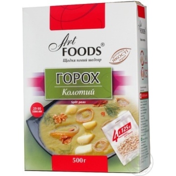 Горох колотий Арт Фудс  500г 4х125г купить, цены на МегаМаркет - фото 5