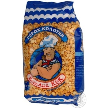 Groats pea Veselyi kok split 1000g sachet - buy, prices for MegaMarket - photo 1