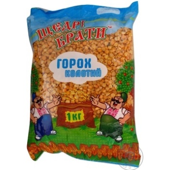 Shchedri Braty Split Peas 1kg - buy, prices for MegaMarket - photo 4