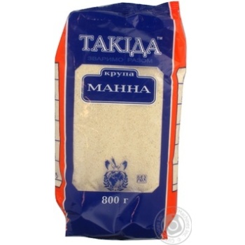 groats takida 800g polyethylene packaging - buy, prices for - photo 1