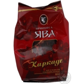 Чай Принцеса Ява Каркаде 80г купити, ціни на МегаМаркет - фото 2