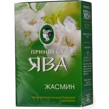Tea Princess java with jasmin green loose 90g cardboard packaging - buy, prices for MegaMarket - photo 2