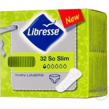 Прокладки Libresse гігієнічні Daily Fresh Normal 32шт х12 купити, ціни на МегаМаркет - фото 1