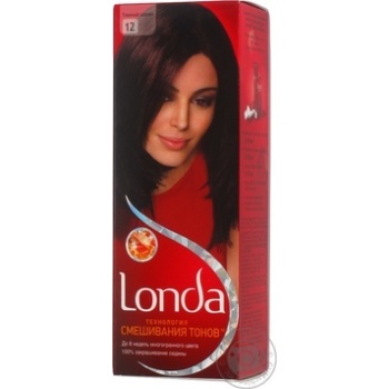 Крем-фарба Londa д/волосся 12 темний шатен купити, ціни на МегаМаркет - фото 1