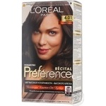 Краска для волос L’Oreal Recital Preference 4.01 Париж Глубокий каштан
