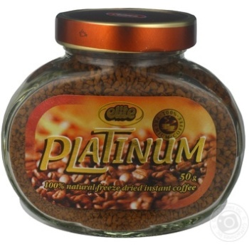 Natural instant sublimated coffee Elite Platinum 50g Russia - buy, prices for - photo 6