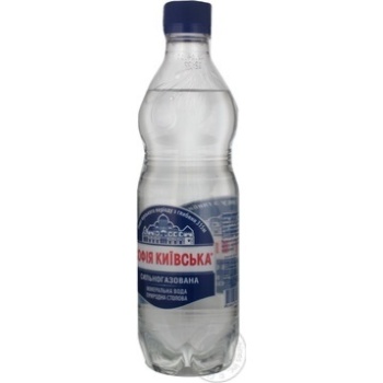 Sparkling natural mineral water Sofiya Kiyevskaya plastic bottle 500ml Ukraine - buy, prices for NOVUS - photo 5