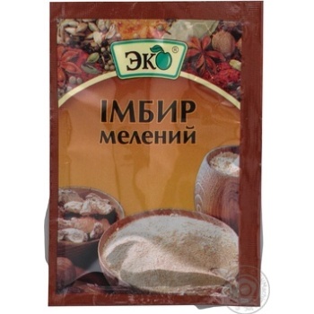 Імбир Еко мелений 20г купити, ціни на МегаМаркет - фото 7