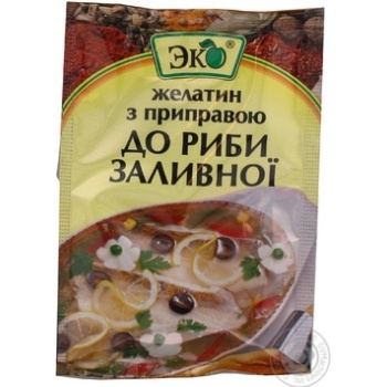 Eco Seasoning for fish with gelatin 20g - buy, prices for MegaMarket - photo 1