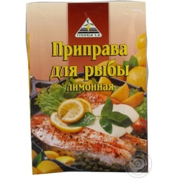 Spices Cykoria lemon for fish 30g - buy, prices for MegaMarket - photo 1