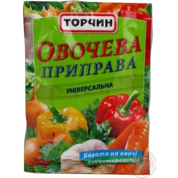 Приправа овочева Торчин 90г - купить, цены на NOVUS - фото 3