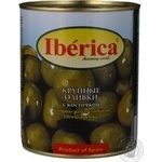 olive Iberica green with bone 875g can Spain