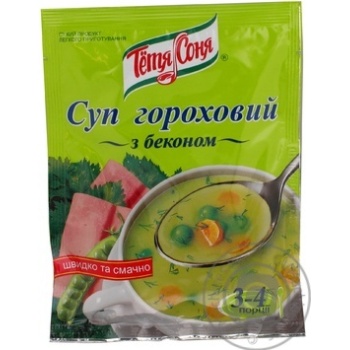 Soup Tetya sonya 70g Ukraine - buy, prices for MegaMarket - photo 1